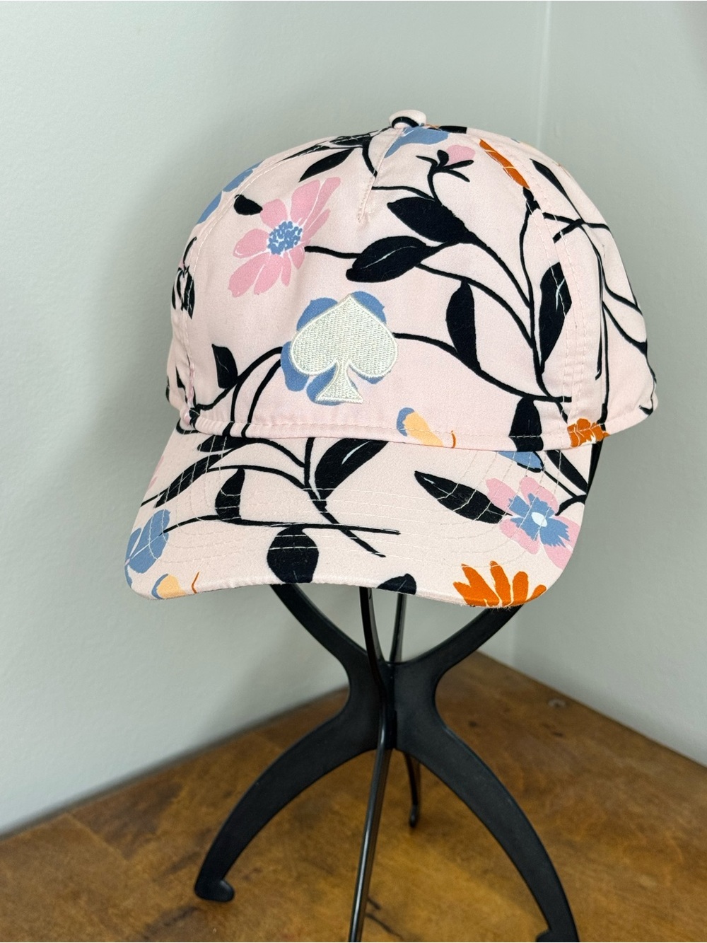 Kate Spade Floral Baseball Style Cap